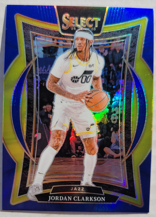 Jordan Clarkson - 2024-25 Select Blue Prizms #19