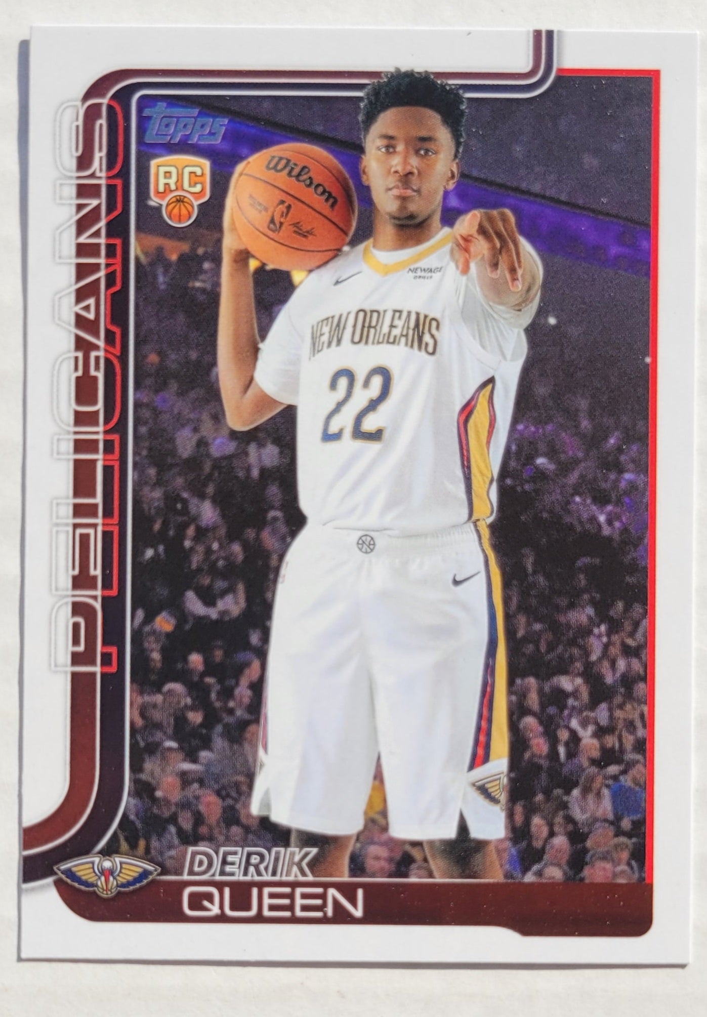 Derik Queen - 2025-26 Topps #213 RC