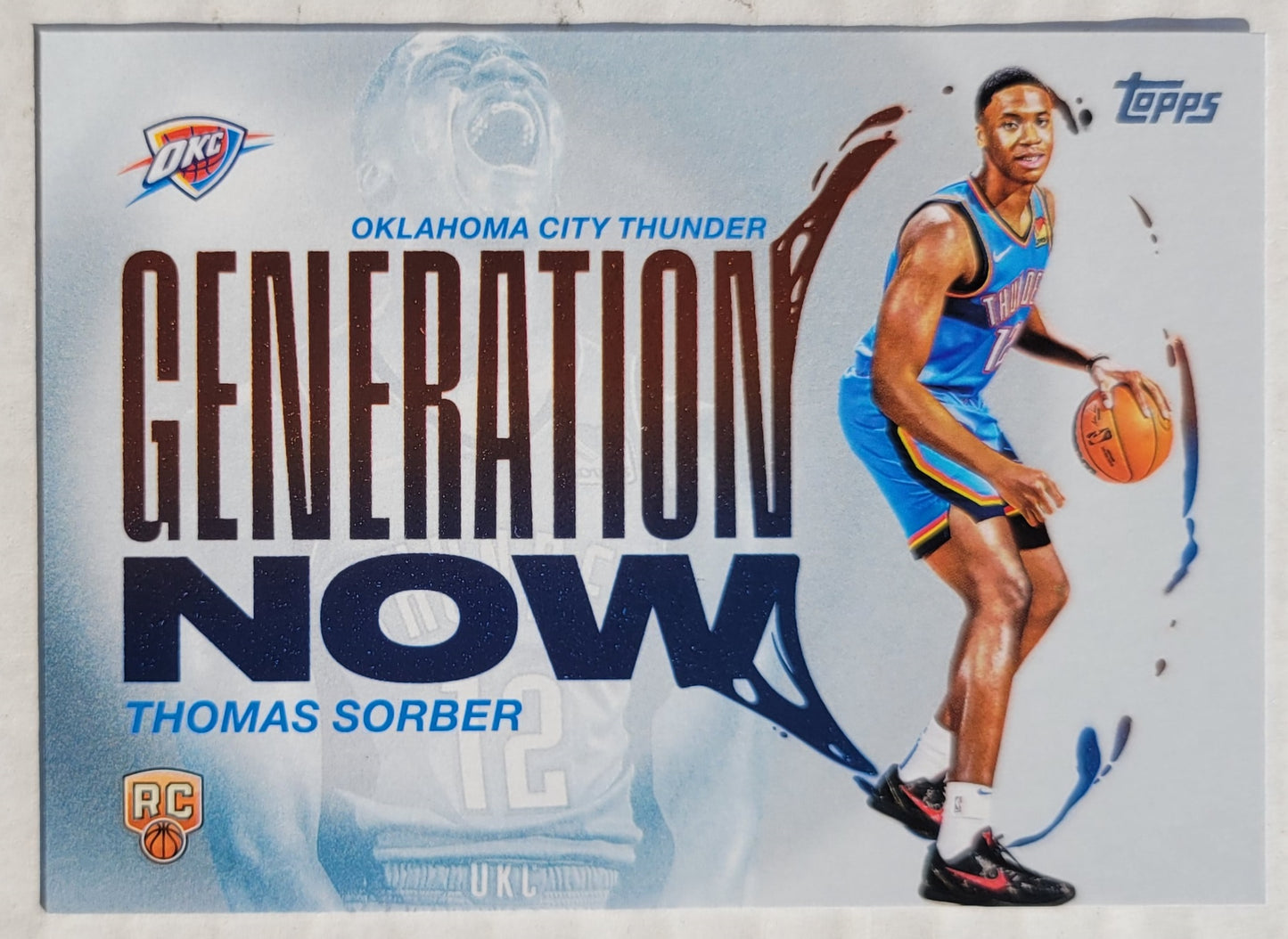 Thomas Sorber - 2025-26 Topps Generation Now #GN15