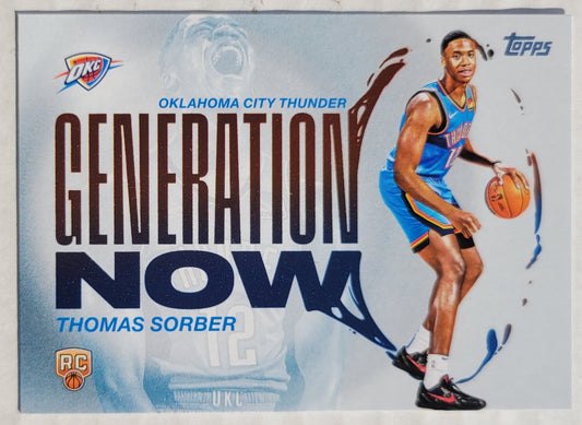 Thomas Sorber - 2025-26 Topps Generation Now #GN15