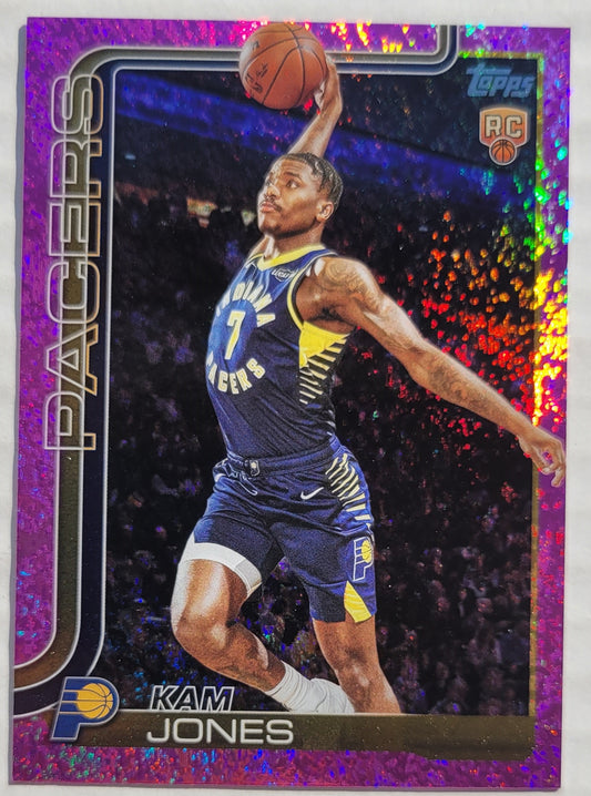 Kam Jones - 2025-26 Topps Pink Holo Foil #239 RC
