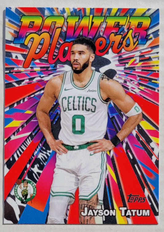 Jayson Tatum - 2025-26 Topps Power Players #PP5