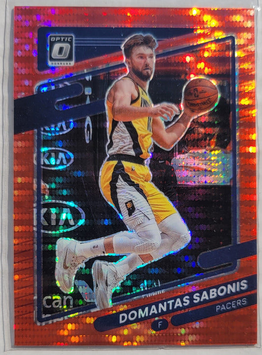 Domantas Sabonis - 2021-22 Donruss Optic Red Pulsar #94
