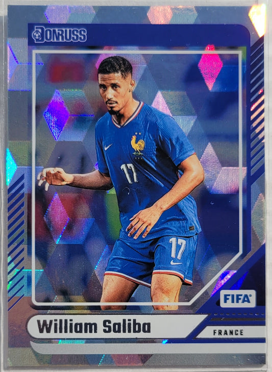 William Saliba - 2024-25 Donruss Cubic #109
