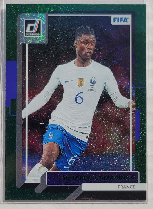 Eduardo Camavinga - 2022-23 Donruss Green #53