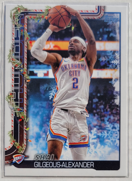Shai Gilgeous-Alexander - 2025-26 Topps Holiday #H90