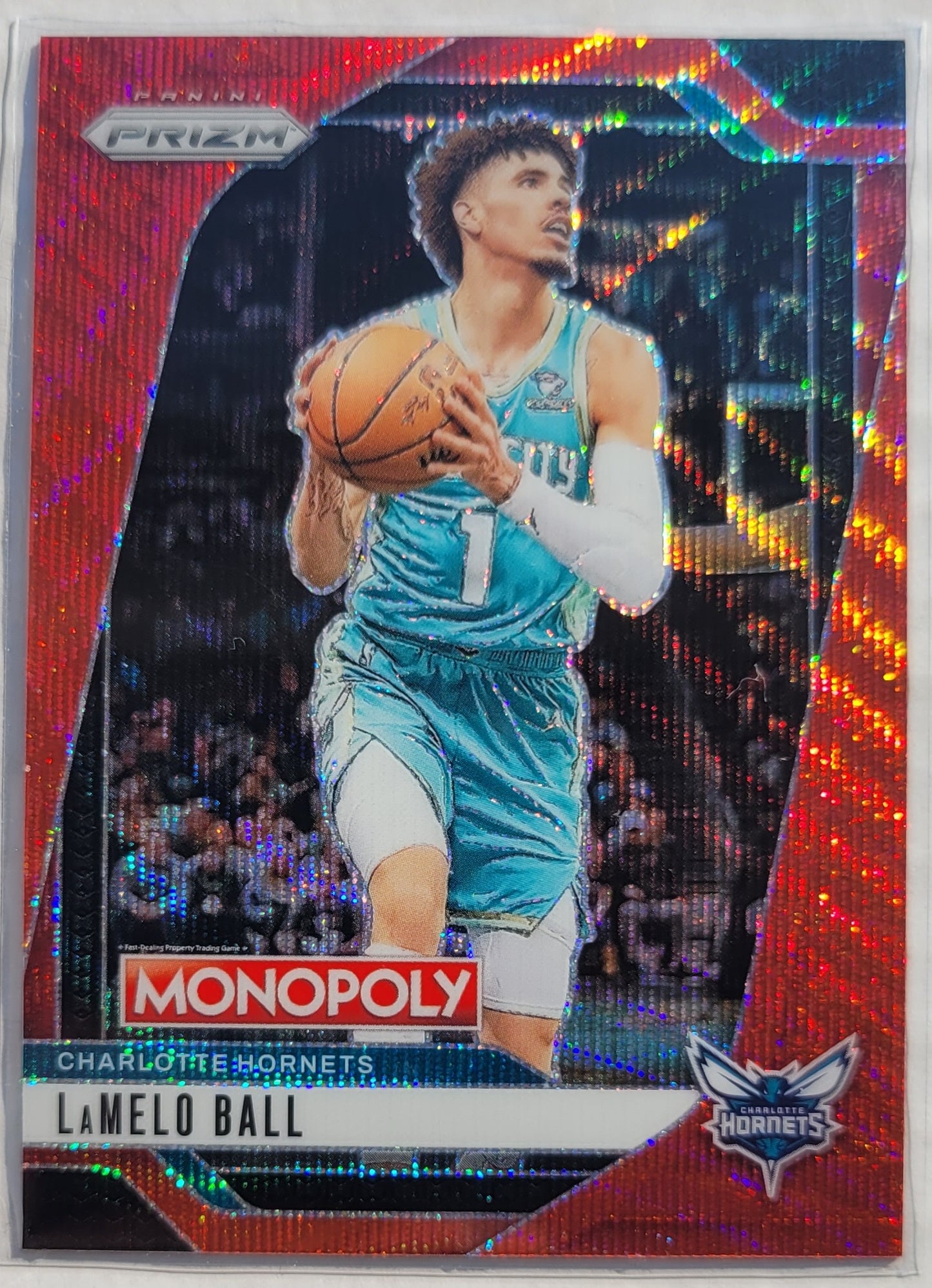 LaMelo Ball - 2024-25 Panini Prizm Monopoly Red #31