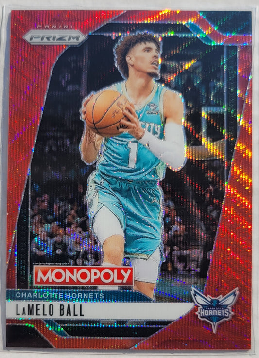 LaMelo Ball - 2024-25 Panini Prizm Monopoly Red #31