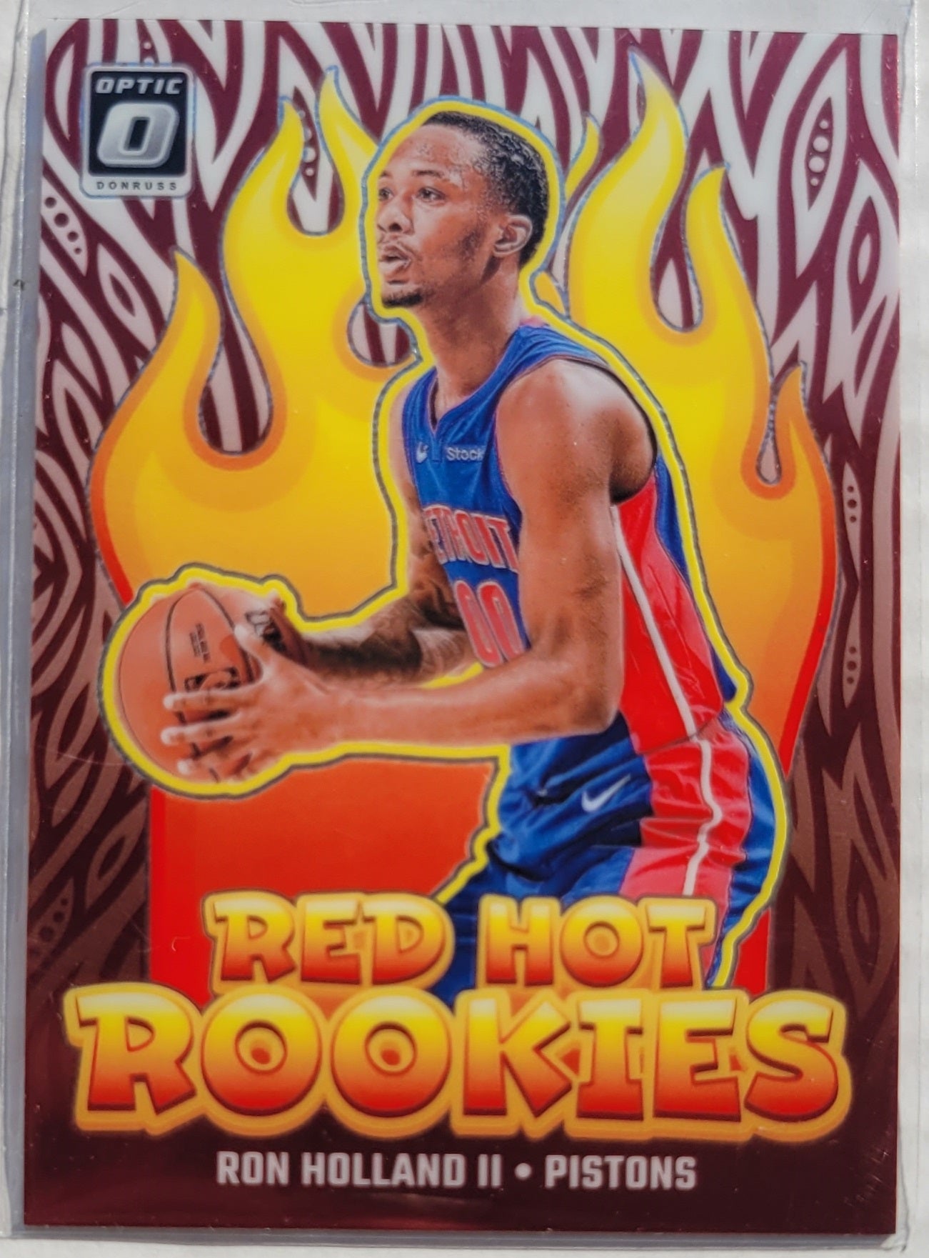 Ron Holland II - 2024-25 Donruss Optic Red Hot Rookies #6