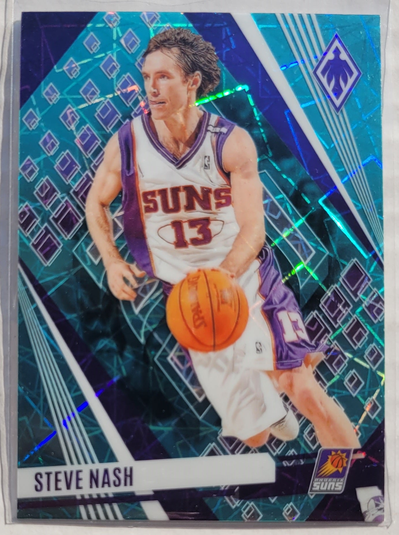 Steve Nash - 2023-24 Panini Phoenix Teal Lazer #61