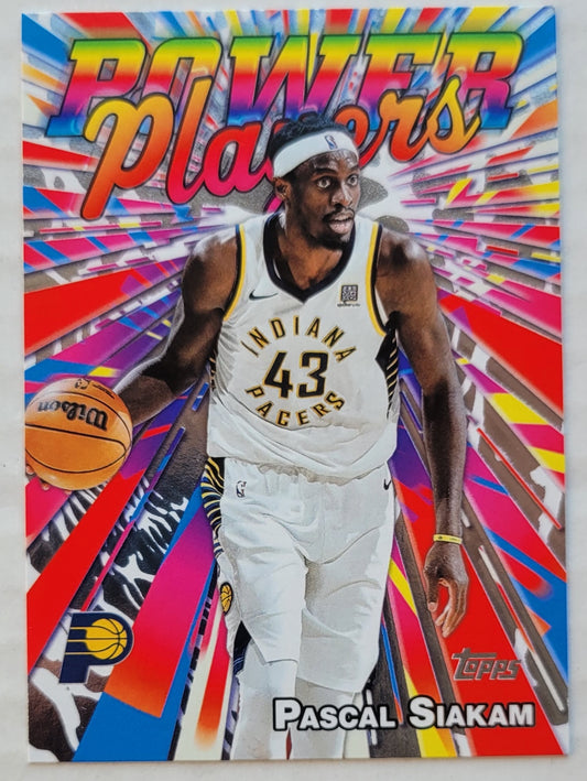 Pascal Siakam - 2025-26 Topps Power Players #PP3