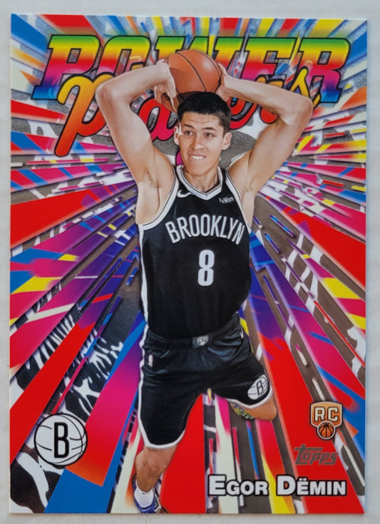 Egor Demin - 2025-26 Topps Power Players #PP18