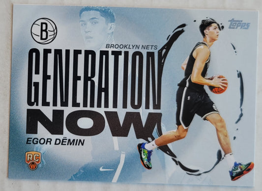 Egor Demin - 2025-26 Topps Generation Now #GN8