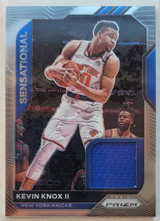 Kevin Knox II - 2020-21 Panini Prizm Sensational Swatches #SSW-KNX