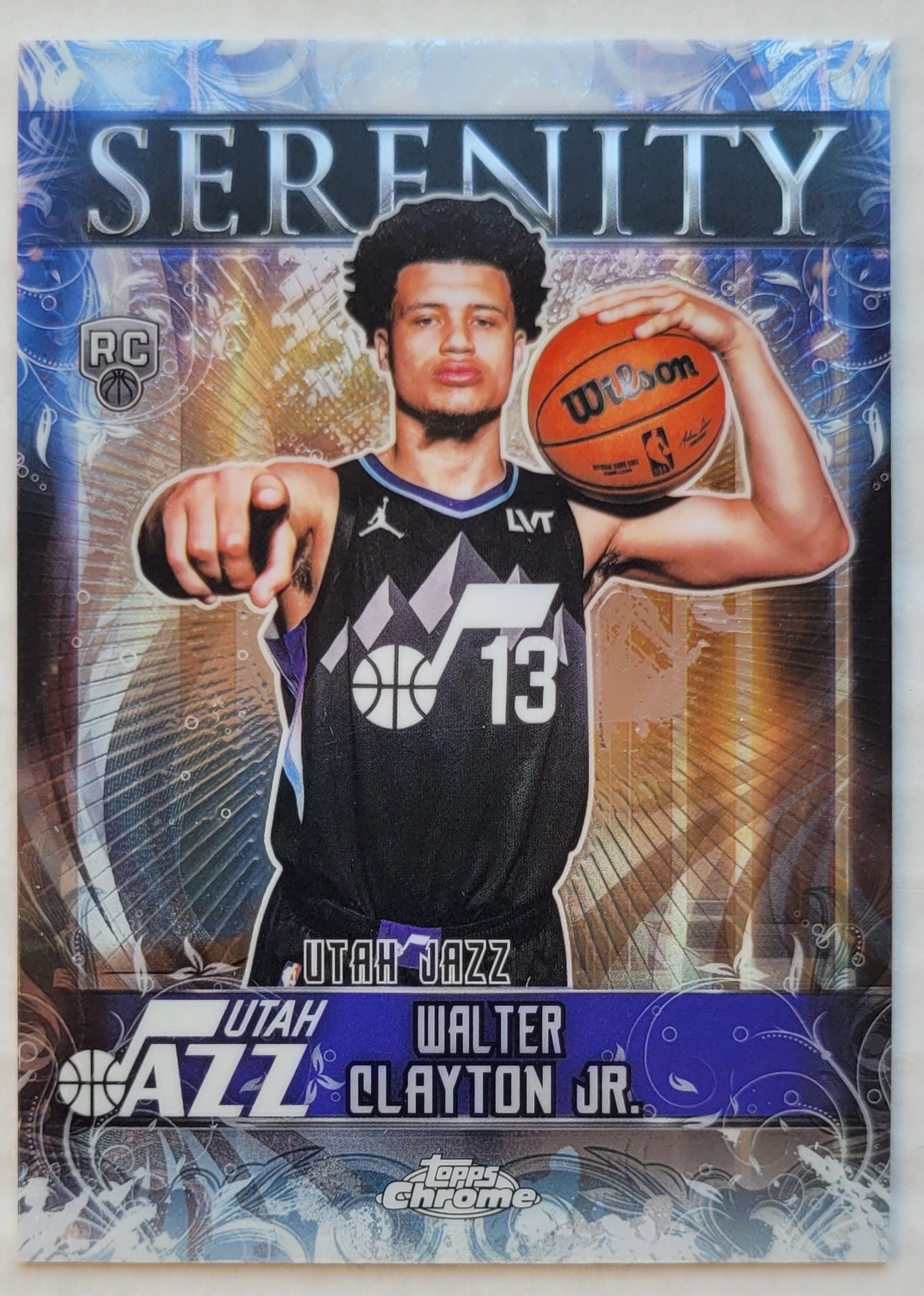 Walter Clayton Jr. - 2025-26 Topps Chrome Serenity #SY14