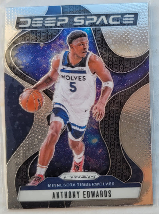 Anthony Edwards - 2024-25 Panini Prizm Deep Space #3