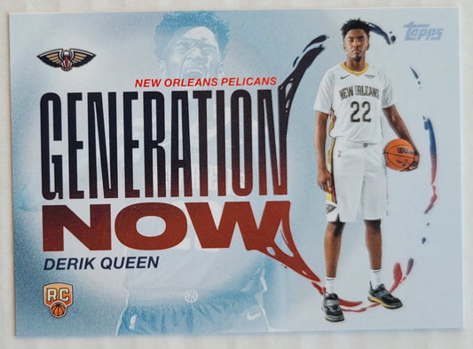 Derik Queen - 2025-26 Topps Generation Now #GN13