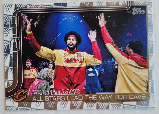 Max Strus / Jarrett Allen / Donovan Mitchell - 2025-26 Topps Season Tip Off #278 For The Land