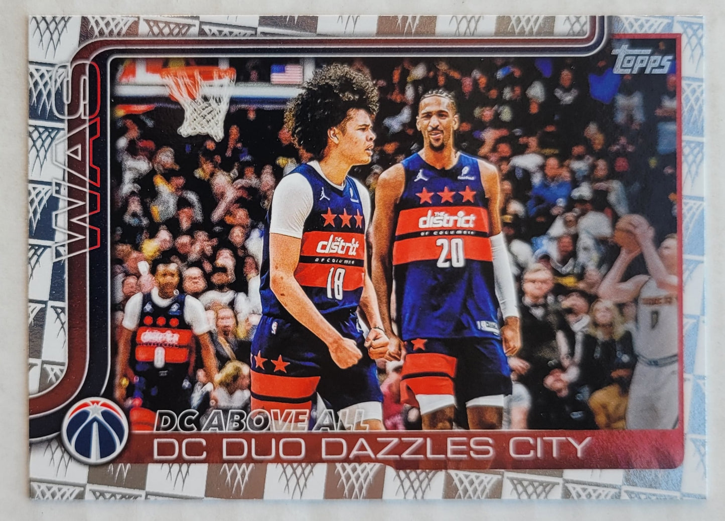 Kyshawn George / Alex Sarr - 2025-26 Topps Season Tip Off #285 DC Above All