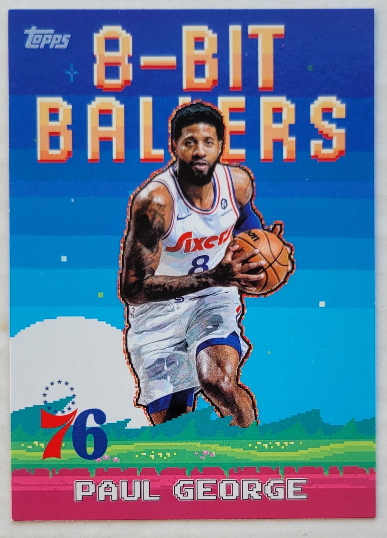 Paul George - 2025-26 Topps 8-Bit Ballers #8B7