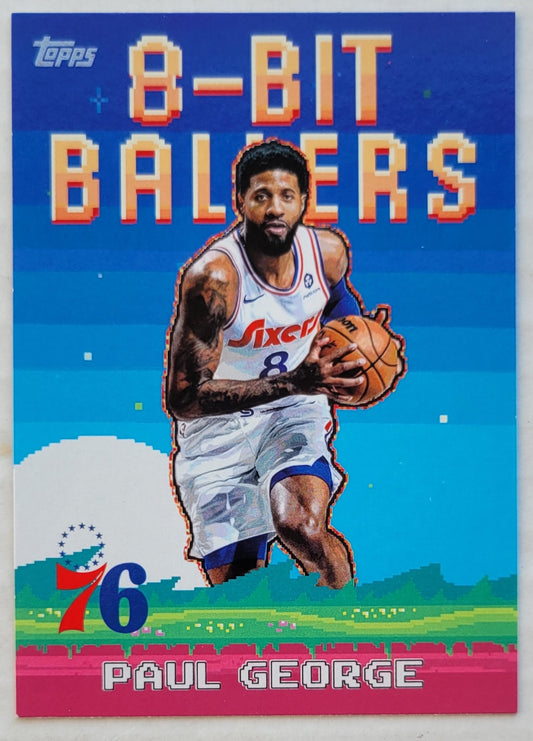 Paul George - 2025-26 Topps 8-Bit Ballers #8B7