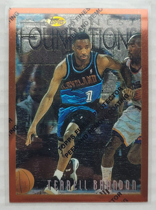 Terrell Brandon - 1996-97 Finest #152 B