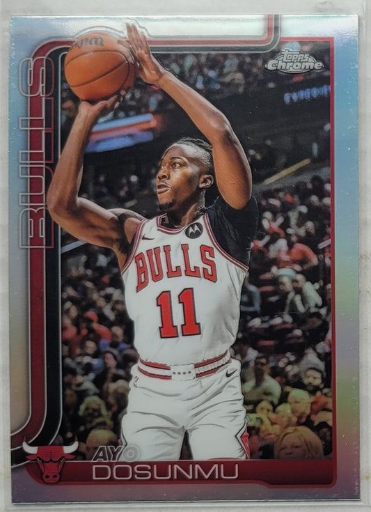 Ayo Dosunmu - 2025-26 Topps Chrome Refractors #95