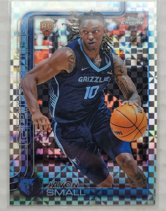 Javon Small - 2025-26 Topps Chrome X-Fractors #299 RC