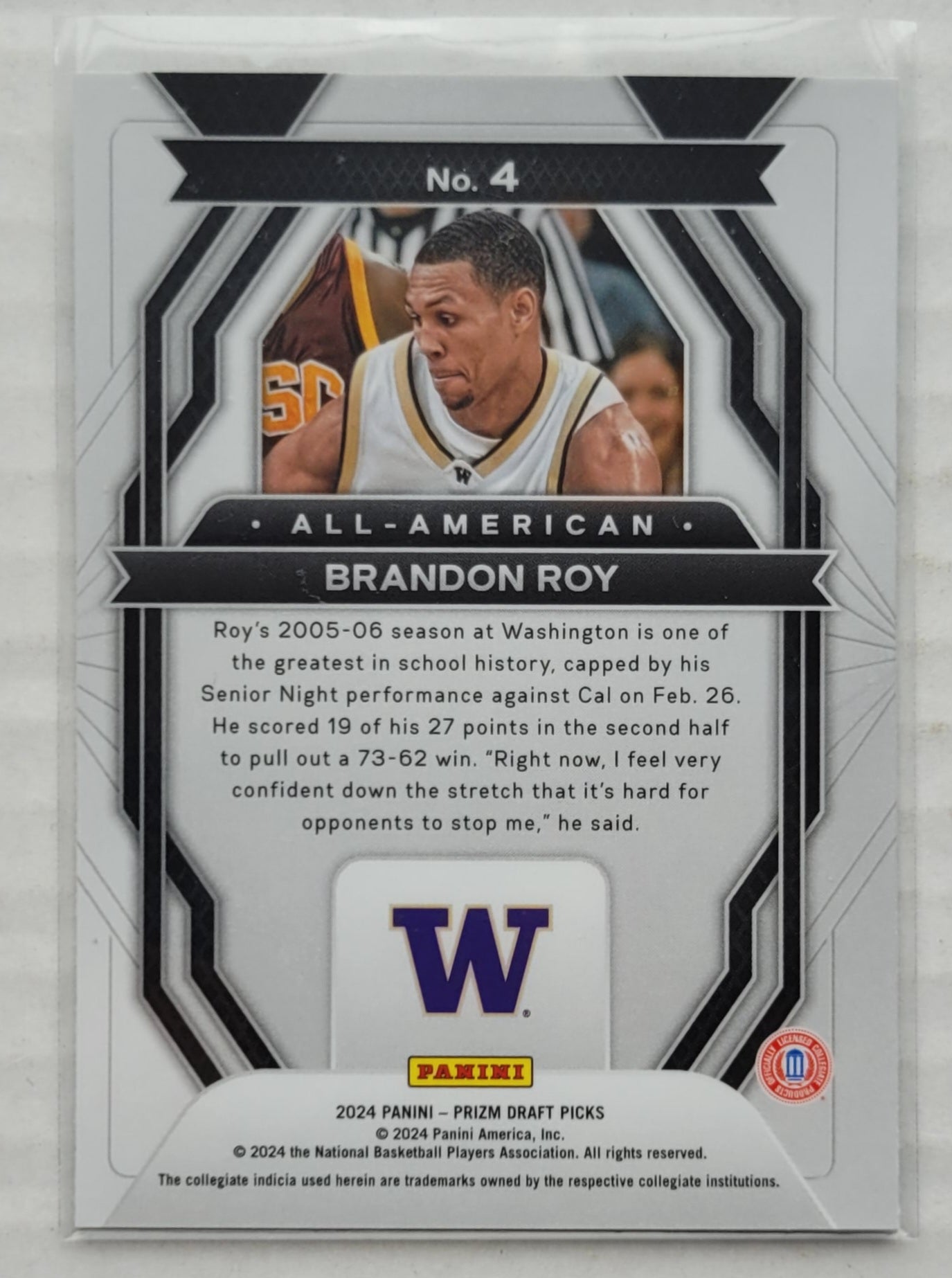 Brandon Roy - 2024-25 Panini Prizm Draft Picks All-American #4