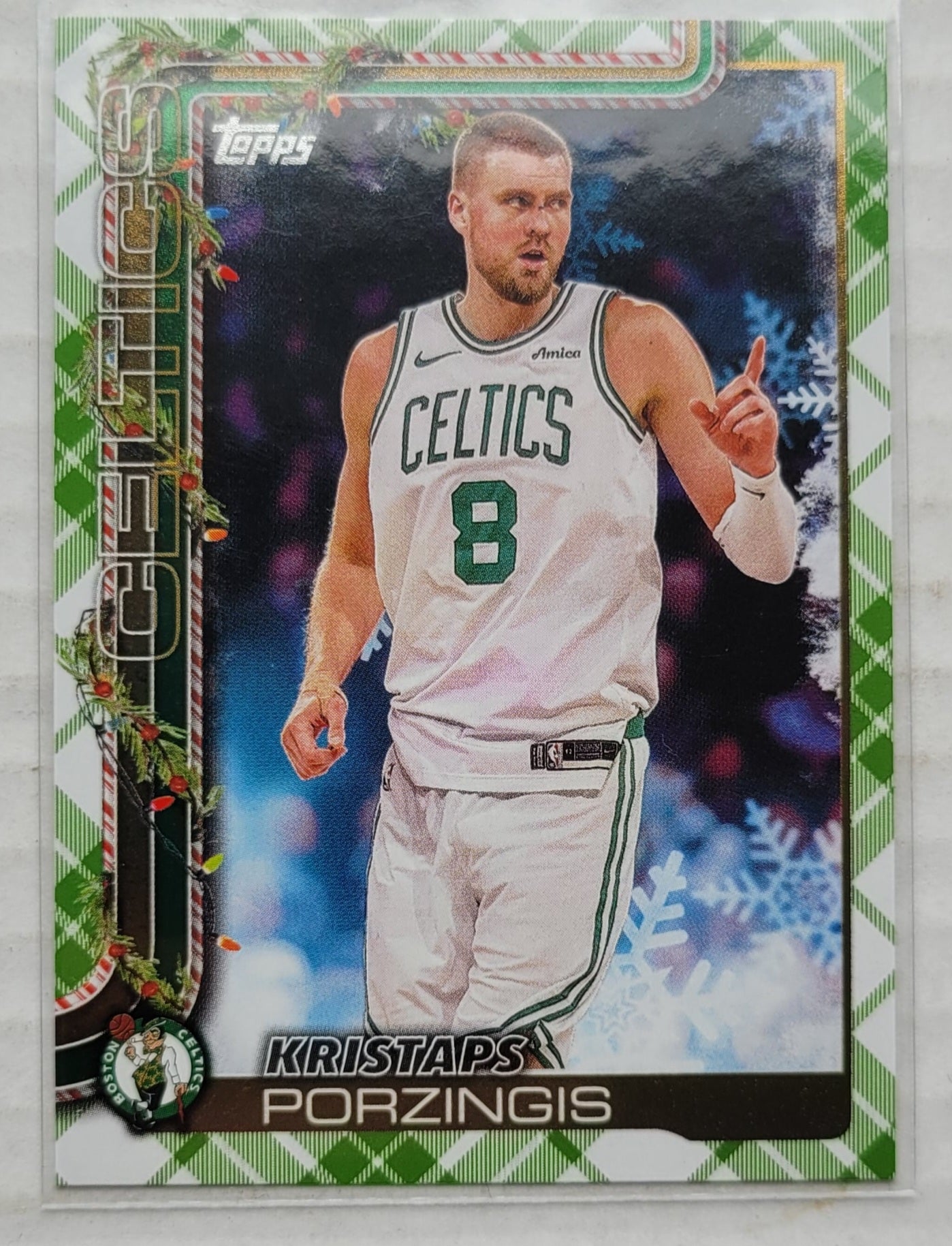 Kristaps Porzingis - 2025-26 Topps Holiday Plaid #H3