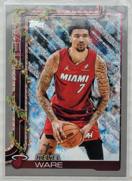 Kel'el Ware - 2025-26 Topps Holiday Glitter Holiday #H59