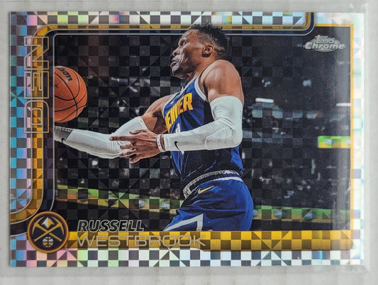 Russell Westbrook - 2025-26 Topps Chrome X-Fractors #15