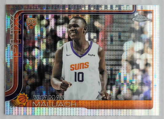 Khaman Maluach - 2025-26 Topps Chrome Pulsar Refractors #260 RC