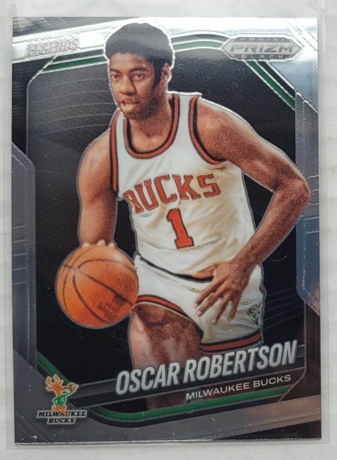Oscar Robertson - 2024-25 Panini Prizm Black #296 LGD