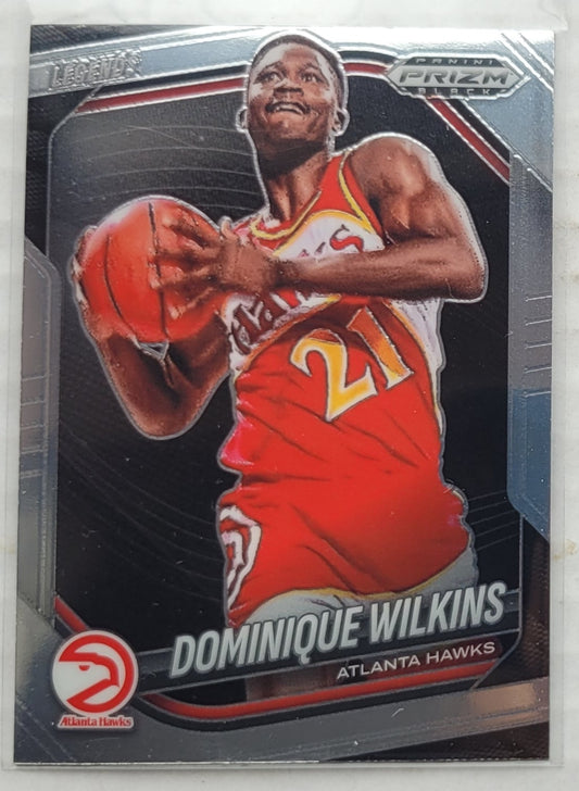 Dominique Wilkins - 2024-25 Panini Prizm Black #290 LGD