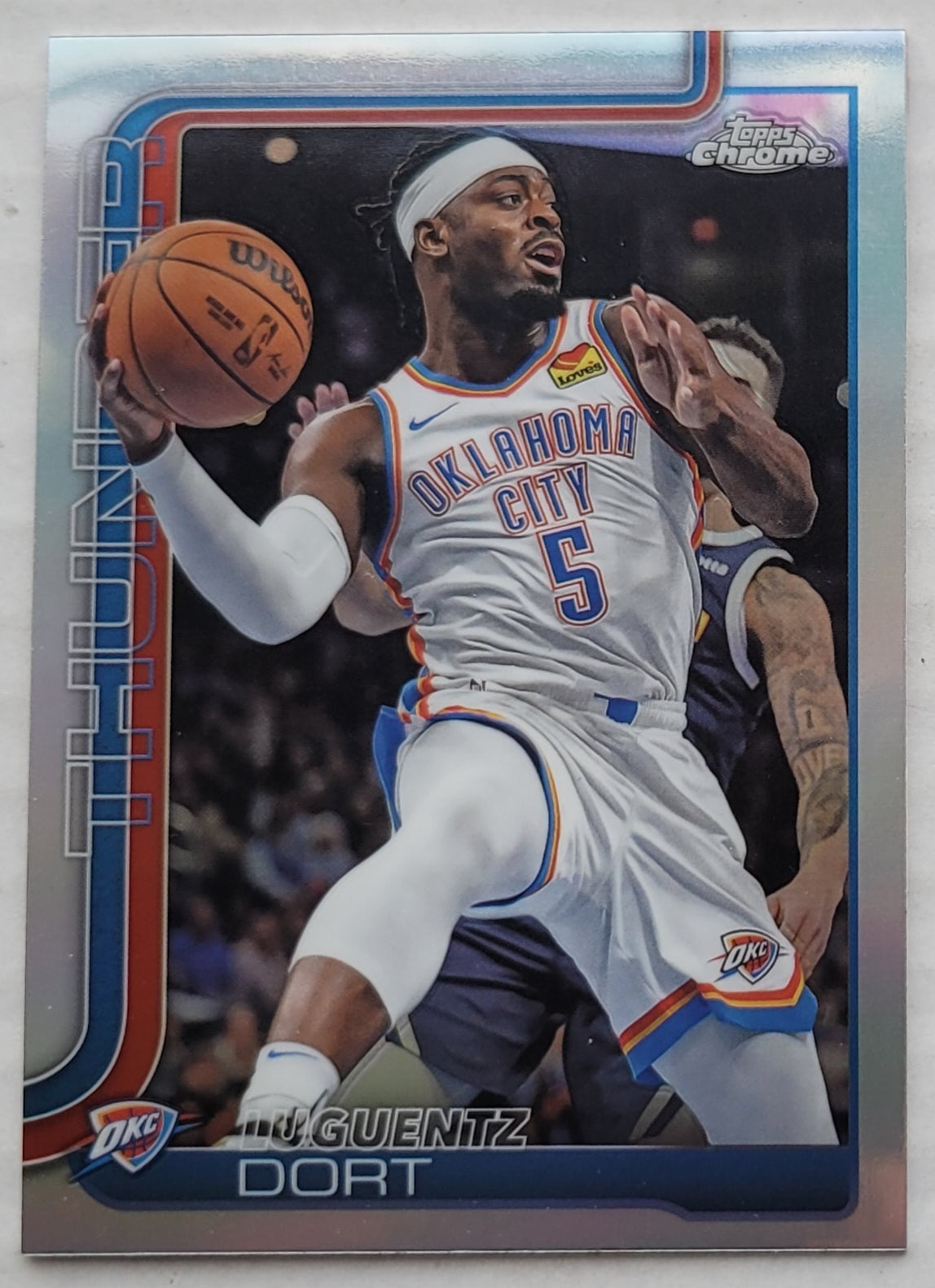 Luguentz Dort - 2025-26 Topps Chrome Refractors #177