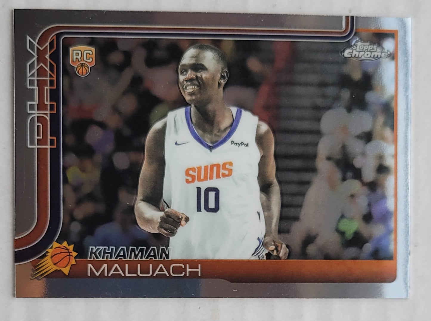 Khaman Maluach - 2025-26 Topps Chrome #260 RC