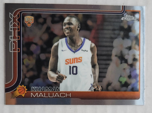 Khaman Maluach - 2025-26 Topps Chrome #260 RC