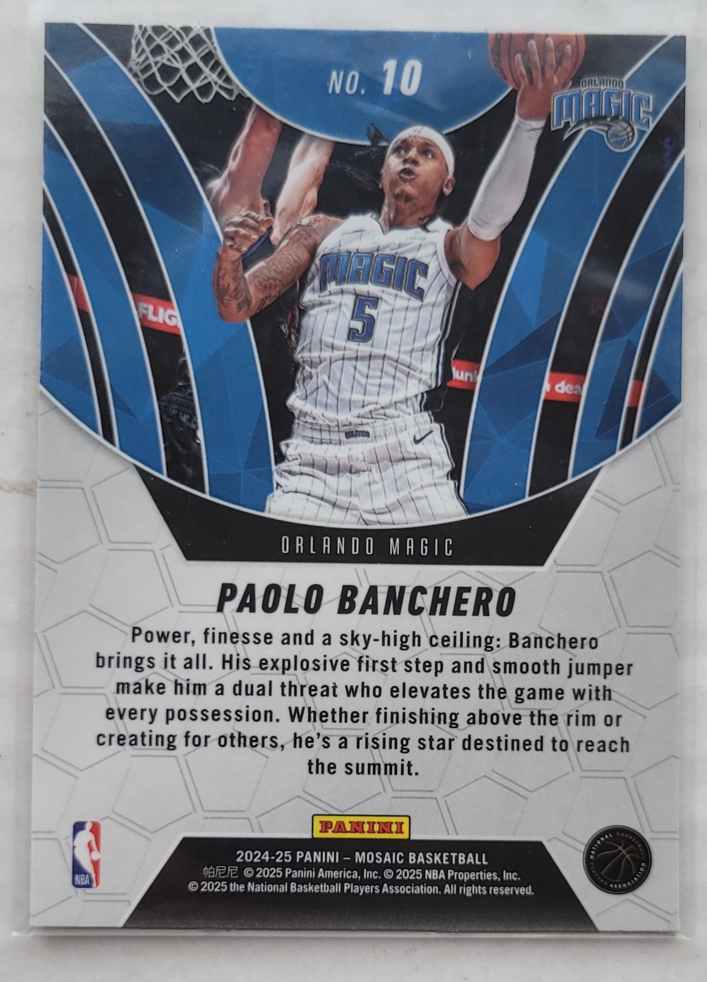 Paolo Banchero - 2024-25 Panini Mosaic Elevate #10