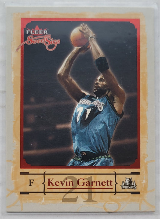 Kevin Garnett - 2004-05 Fleer Sweet Sigs #47