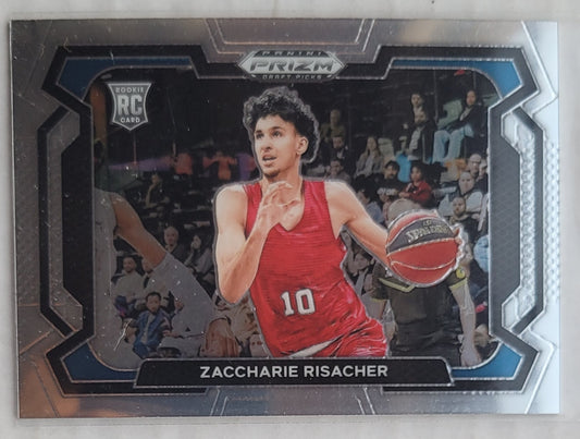 Zaccharie Risacher - 2024-25 Panini Prizm Draft Picks Variation #69 RC