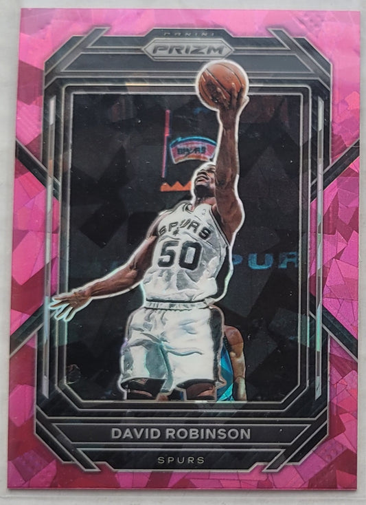 David Robinson - 2022-23 Panini Prizm Prizms Pink Ice #271