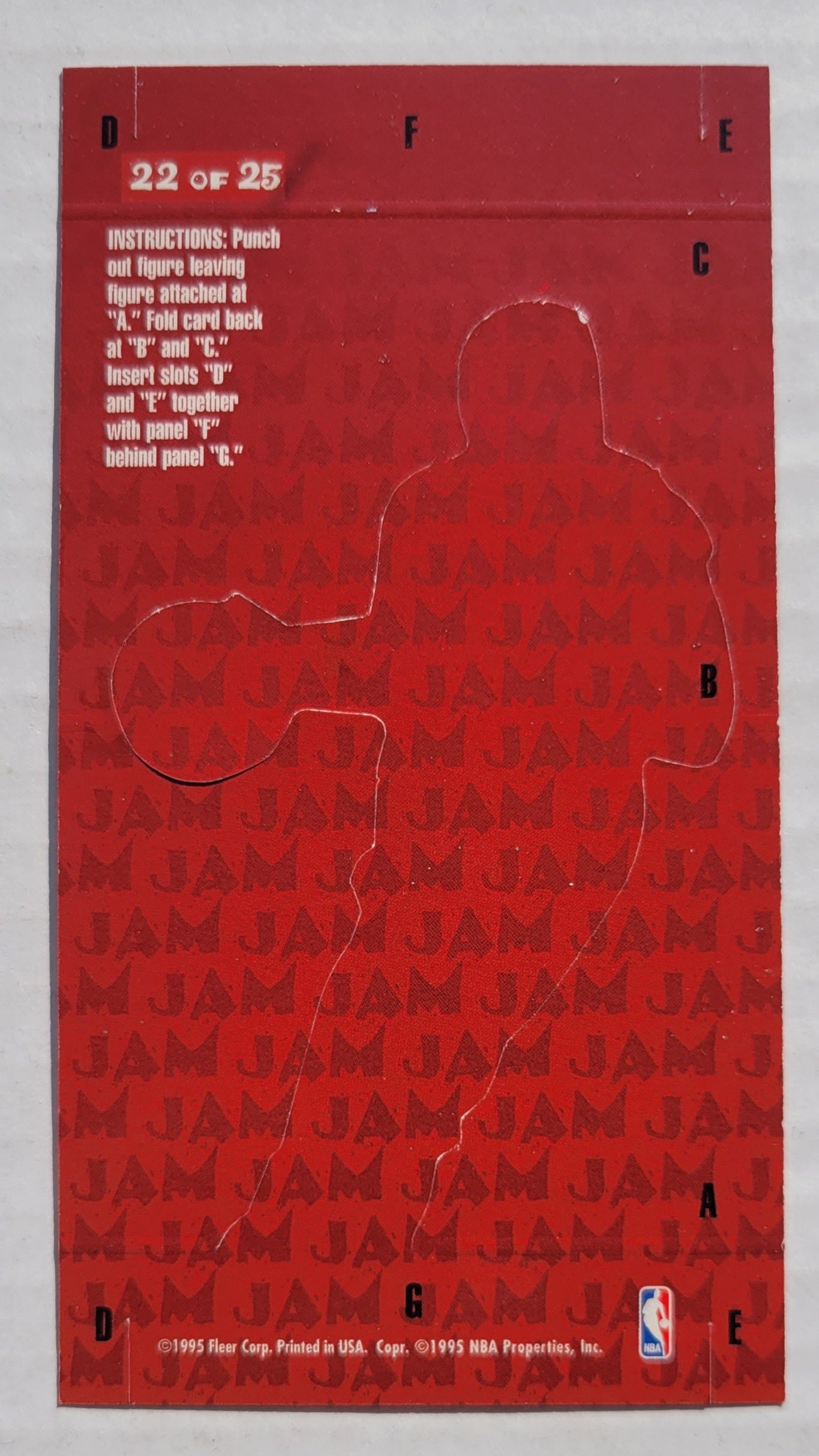 Scottie Pippen - 1995-96 Jam Session Pop-Ups #22