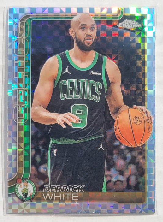 Derrick White - 2025-26 Topps Chrome X-Fractors #71