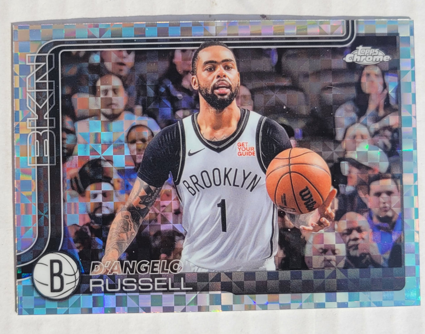 D'Angelo Russell - 2025-26 Topps Chrome X-Fractors #79