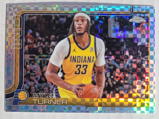Myles Turner - 2025-26 Topps Chrome X-Fractors #29