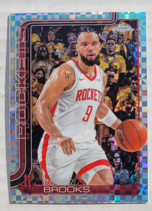 Dillon Brooks - 2025-26 Topps Chrome X-Fractors #70