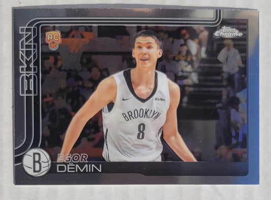 Egor Demin - 2025-26 Topps Chrome #258 RC