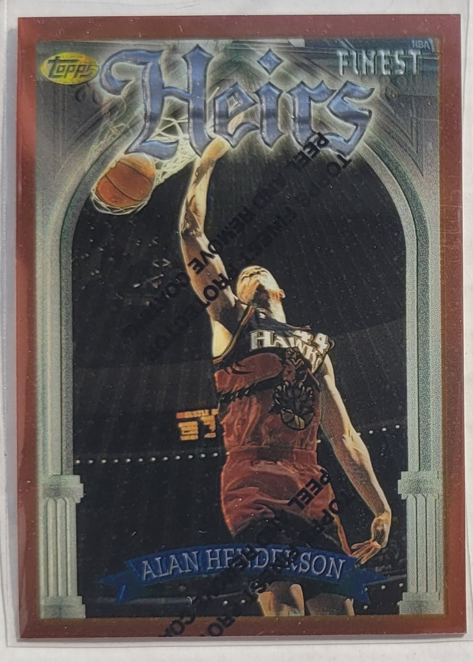 Alan Henderson - 1996-97 Finest #169 B