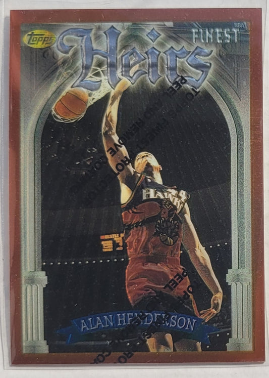 Alan Henderson - 1996-97 Finest #169 B